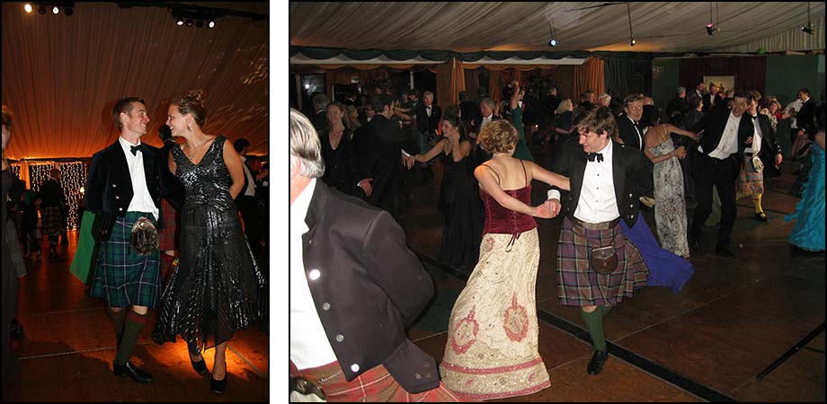 Committe of the Perth Ball at Fingask Castle