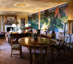 One of many meeting rooms available at Fingask Castle