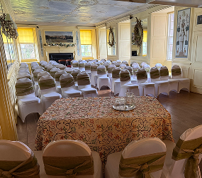 Fingask Castle's Long Gallery provides and excellent conference space