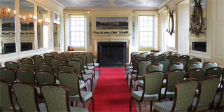 One of many conference areas at Fingask Castle