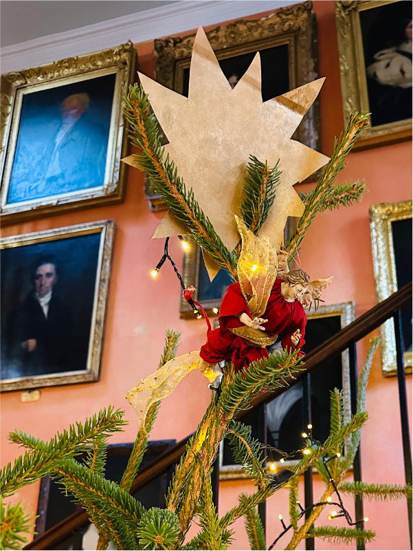 Fingask Castle Christmas tree decoration detail